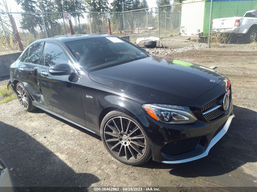 2018 MERCEDES-BENZ C-CLASS AMG C 43 - 55SWF6EB5JU268257
