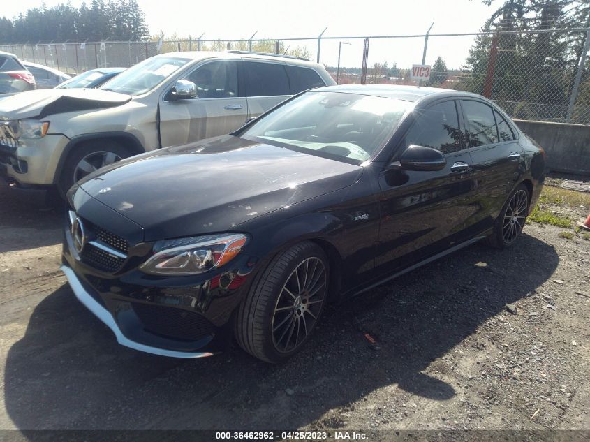 2018 MERCEDES-BENZ C-CLASS AMG C 43 - 55SWF6EB5JU268257
