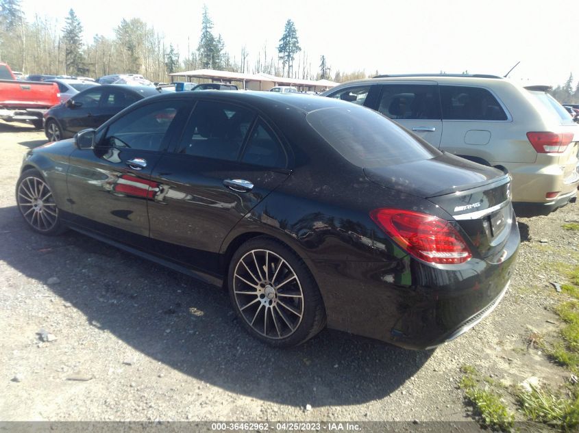 2018 MERCEDES-BENZ C-CLASS AMG C 43 - 55SWF6EB5JU268257