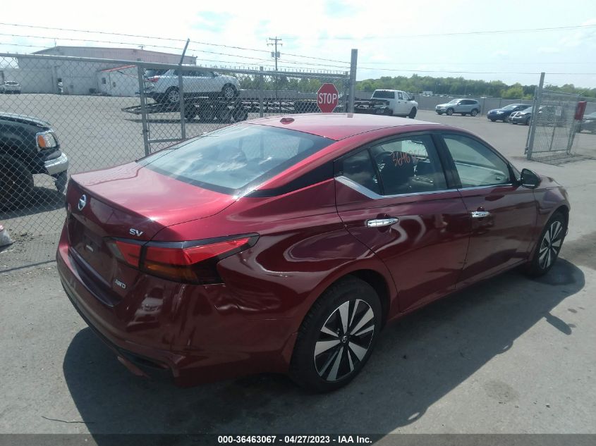 2019 NISSAN ALTIMA 2.5 SV - 1N4BL4DW8KC204557