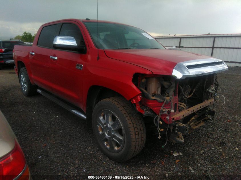 2014 TOYOTA TUNDRA 4WD TRUCK PLATINUM/1794 - 5TFAY5F1XEX402357