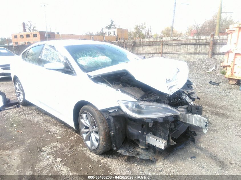 2015 CHRYSLER 200 S - 1C3CCCBB9FN668934