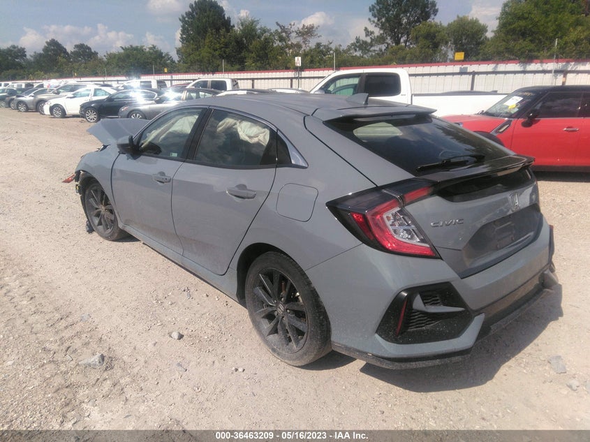 VIN SHHFK7H63MU208109 2021 HONDA CIVIC HATCHBACK EX