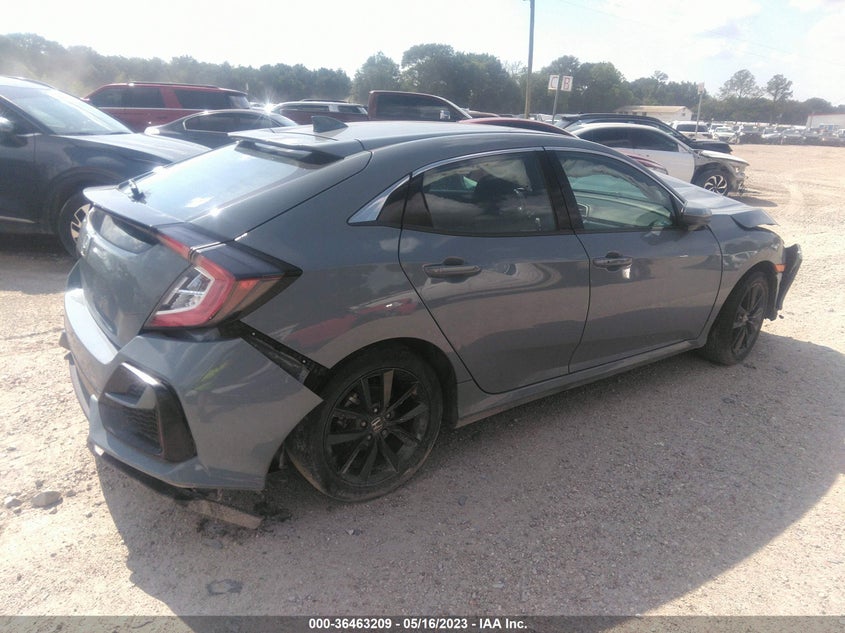 VIN SHHFK7H63MU208109 2021 HONDA CIVIC HATCHBACK EX