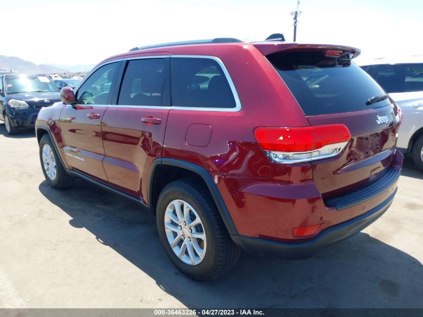 2016 JEEP GRAND CHEROKEE LAREDO - 1C4RJEAG3GC368565
