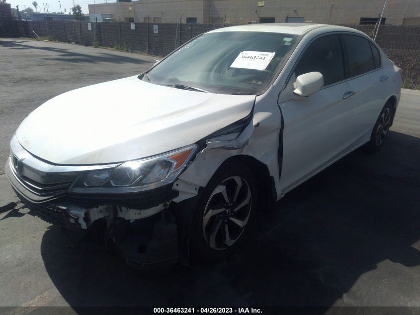 2016 HONDA ACCORD SEDAN EX - 1HGCR2F75GA100877