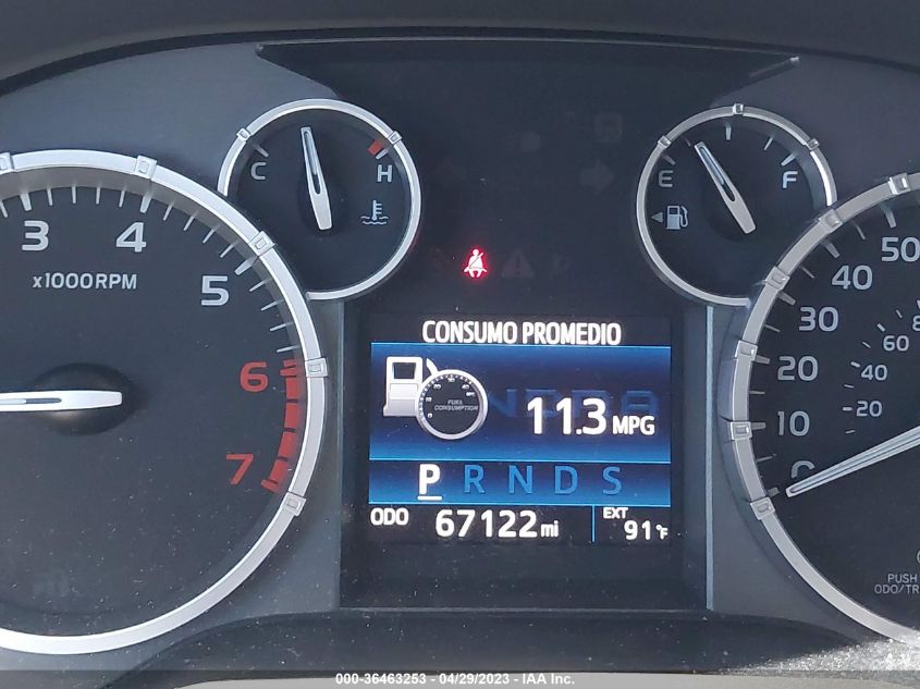 2016 TOYOTA TUNDRA 4WD TRUCK SR5/TRD PRO - 5TFDY5F11GX562594