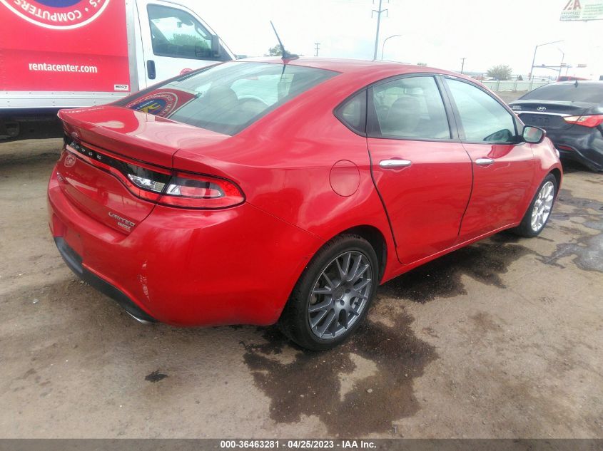 2013 DODGE DART LIMITED - 1C3CDFCH7DD293842