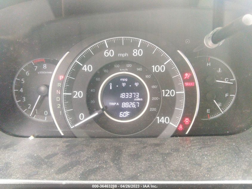 2013 HONDA CR-V EX-L - 5J6RM3H74DL039512