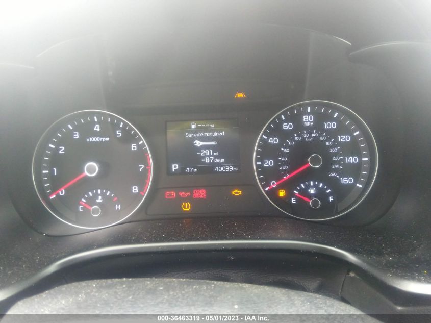 2019 KIA FORTE S - 3KPF34AD1KE006782
