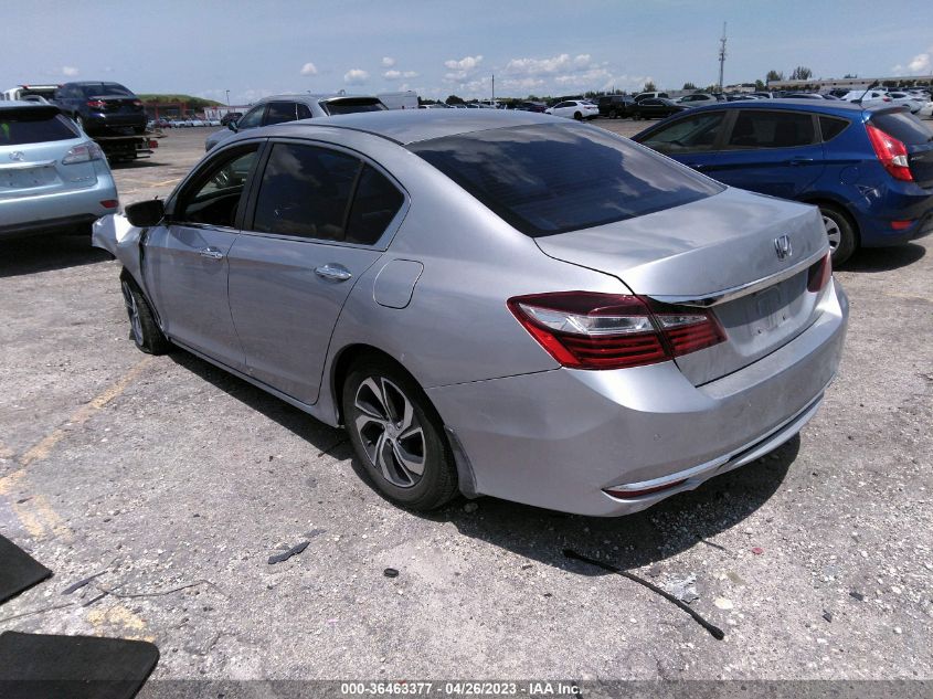 2017 HONDA ACCORD SEDAN LX - 1HGCR2F38HA022464