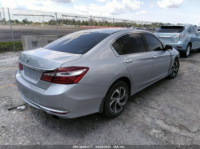 2017 HONDA ACCORD SEDAN LX - 1HGCR2F38HA022464