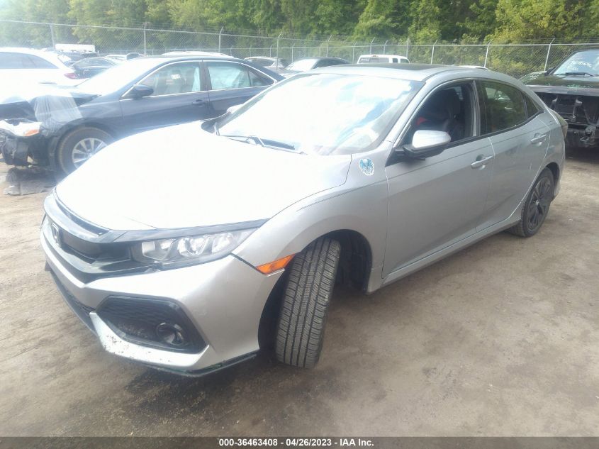 2019 HONDA CIVIC HATCHBACK EX - SHHFK7H66KU206223