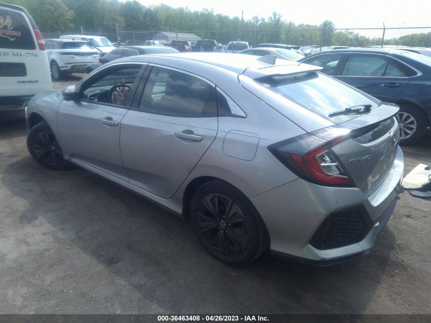 2019 HONDA CIVIC HATCHBACK EX - SHHFK7H66KU206223