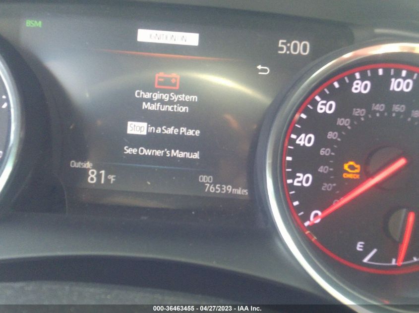 2019 TOYOTA CAMRY XSE - 4T1B61HK3KU681569