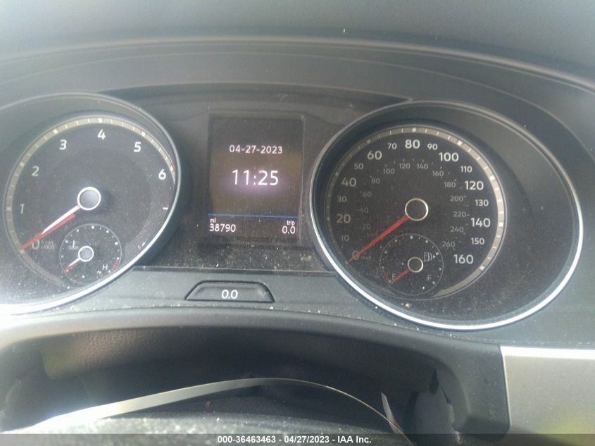 2019 VOLKSWAGEN ATLAS 3.6L V6 SE W - 1V2XR2CA6KC515878