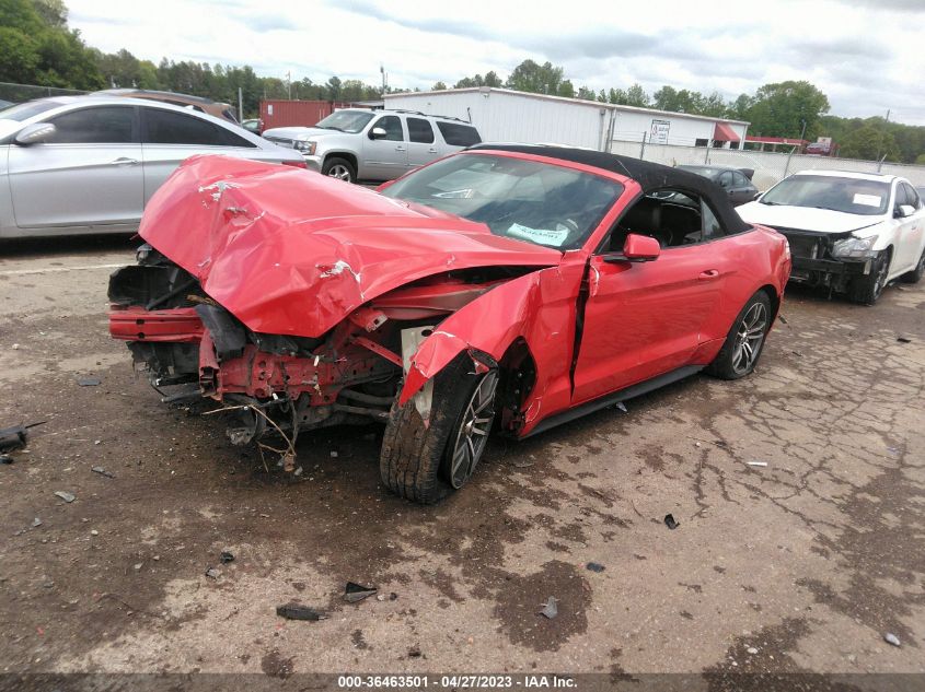 2016 FORD MUSTANG ECOBOOST PREMIUM - 1FATP8UH6G5280405