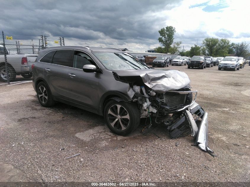 2018 KIA SORENTO EX V6 - 5XYPH4A57JG384797