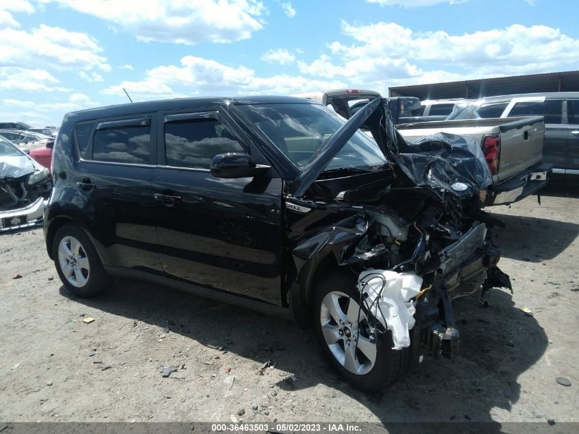 2019 KIA SOUL BASE - KNDJN2A22K7676042