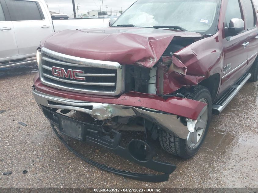 2013 GMC SIERRA 1500 SLE - 3GTP1VE02DG337143