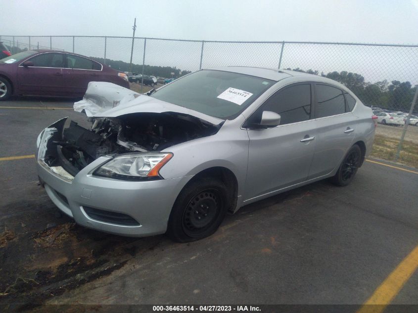 2014 NISSAN SENTRA S - 3N1AB7AP1EY331723