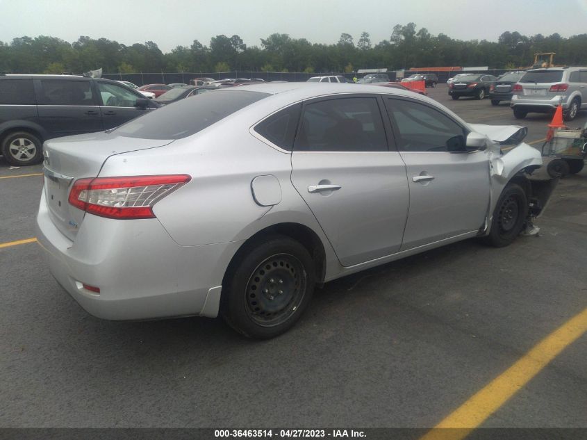 2014 NISSAN SENTRA S - 3N1AB7AP1EY331723