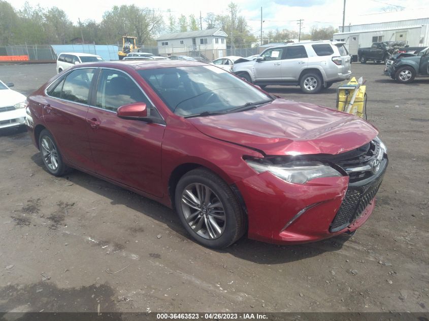 2017 TOYOTA CAMRY XLE/SE/LE/XSE - 4T1BF1FK2HU664354
