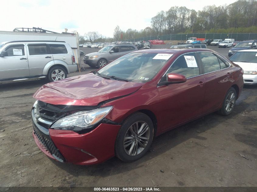 2017 TOYOTA CAMRY XLE/SE/LE/XSE - 4T1BF1FK2HU664354
