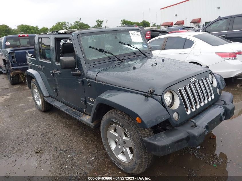 2017 JEEP WRANGLER UNLIMITED SAHARA - 1C4BJWEG1HL533855