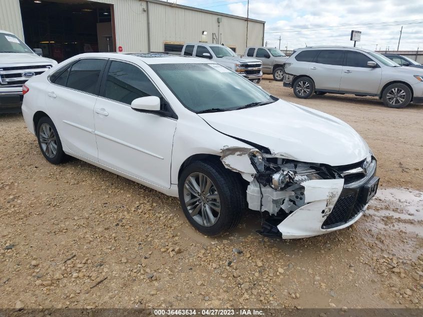 2016 TOYOTA CAMRY XLE/SE/LE/XSE - 4T1BF1FK9GU158423