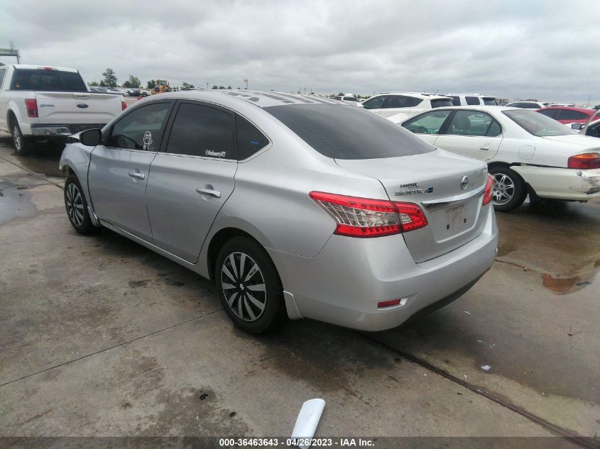 2015 NISSAN SENTRA S - 3N1AB7AP0FY366514
