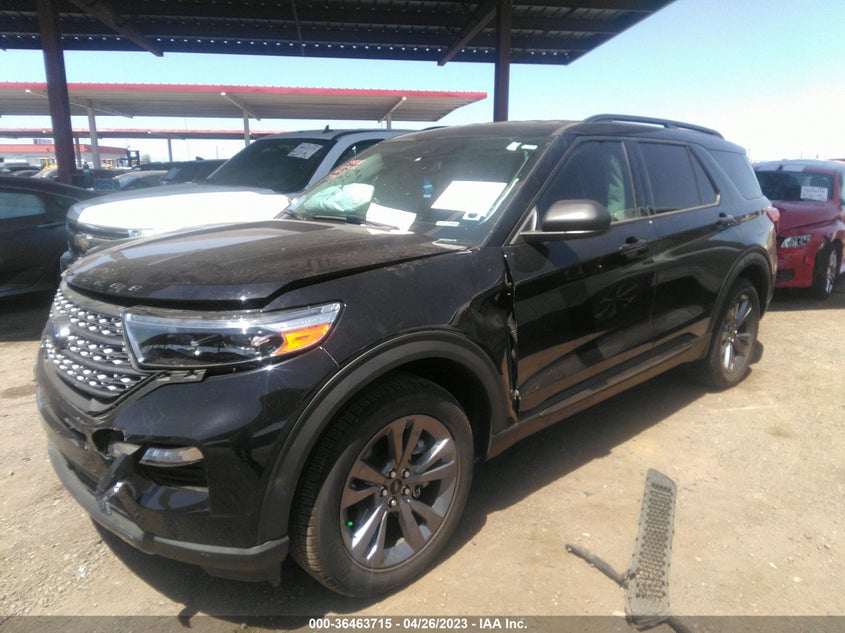 VIN 1FMSK7DH2MGC23399 2021 FORD EXPLORER XLT