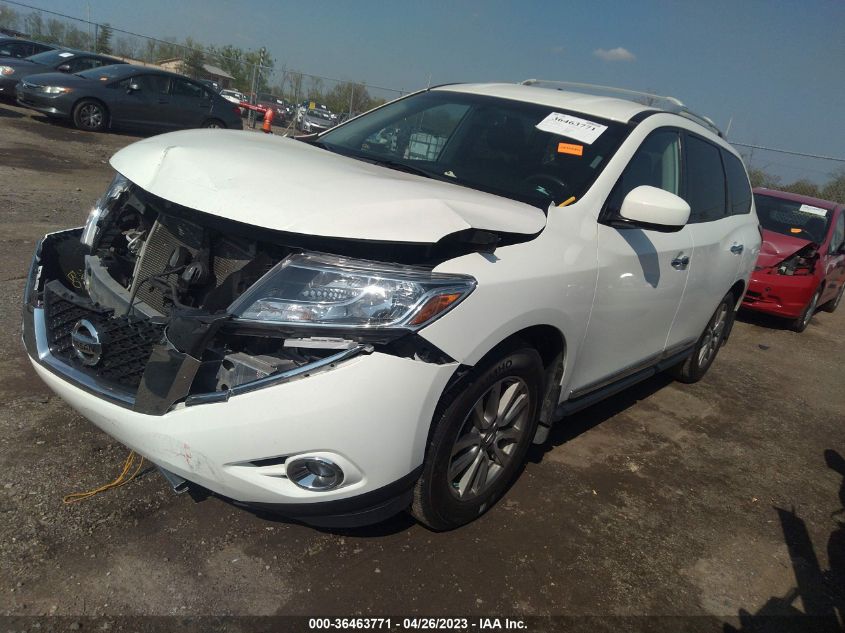 2016 NISSAN PATHFINDER SL - 5N1AR2MN4GC641233