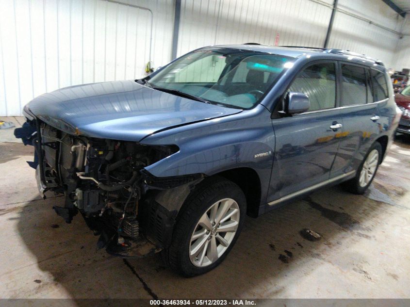 2013 TOYOTA HIGHLANDER HYBRID LIMITED - JTEDC3EH9D2012520