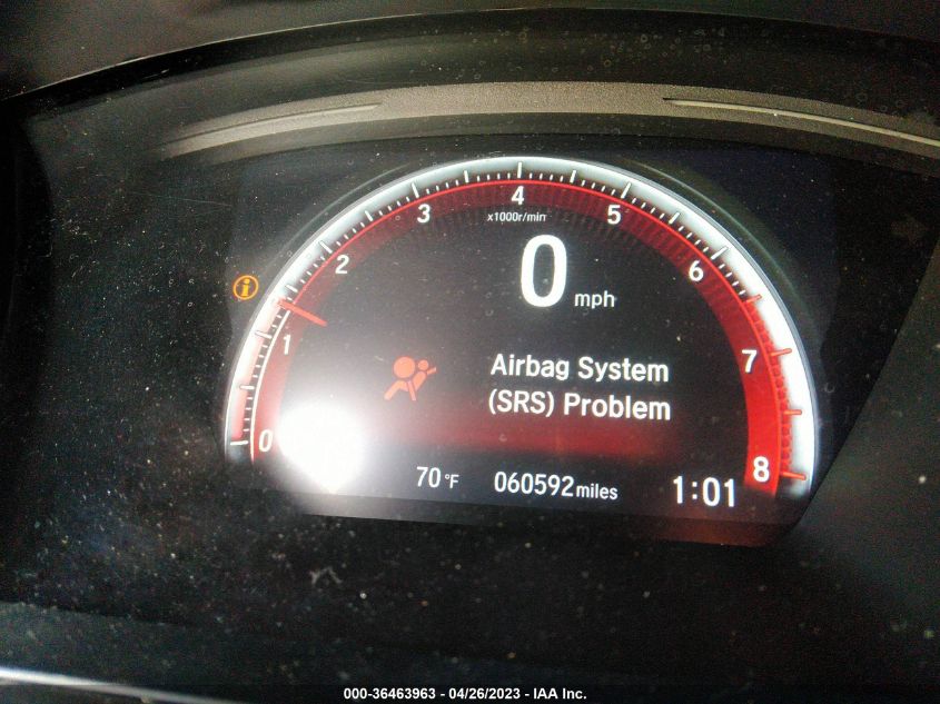 2018 HONDA CIVIC SI SEDAN - 2HGFC1E51JH704475