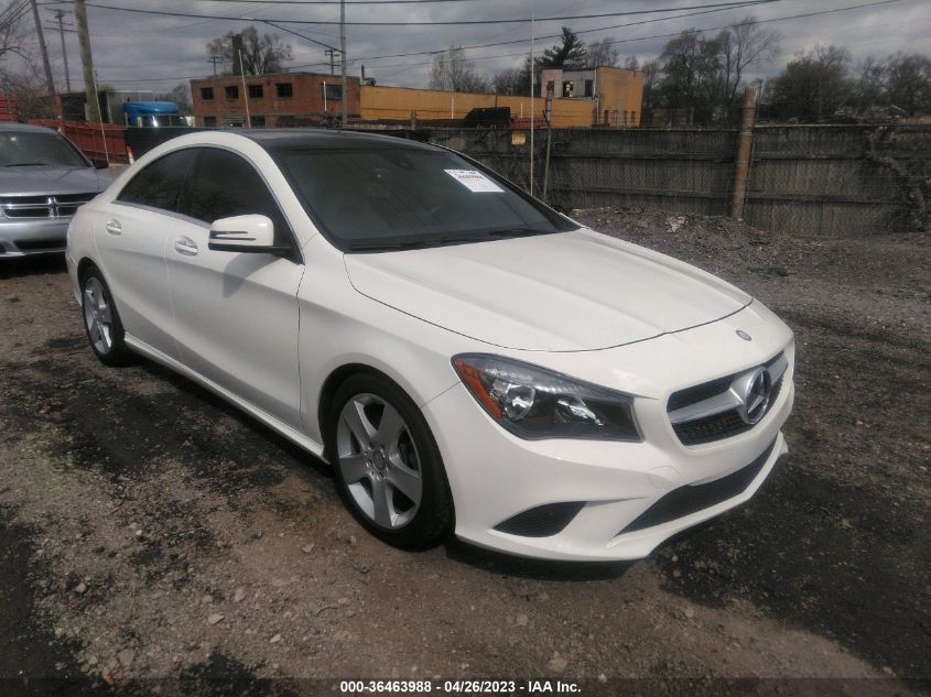 2015 MERCEDES-BENZ CLA-CLASS CLA 250 - WDDSJ4GB0FN280296