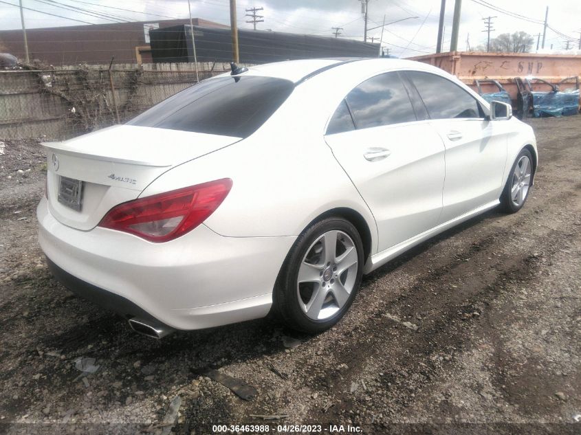2015 MERCEDES-BENZ CLA-CLASS CLA 250 - WDDSJ4GB0FN280296