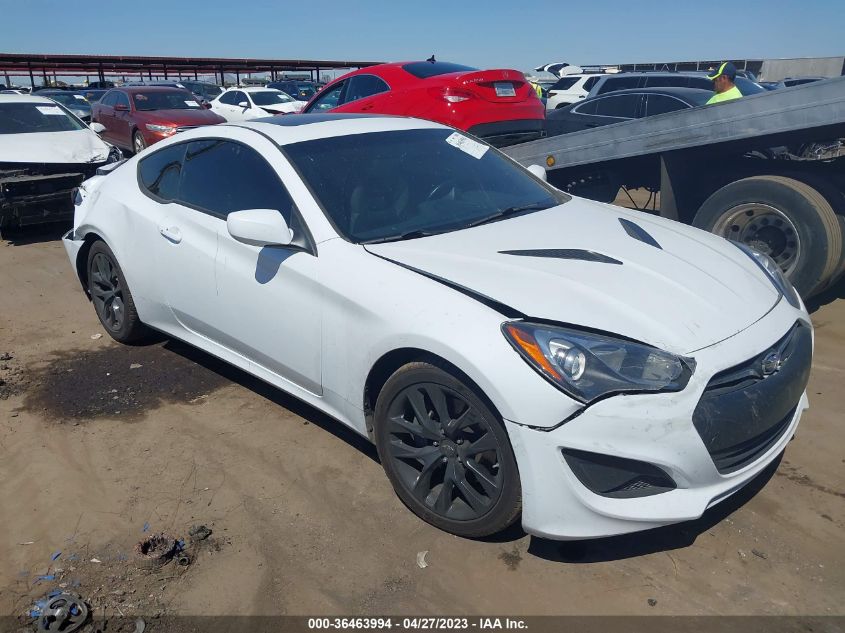 2013 HYUNDAI GENESIS  2.0T PREMIUM - KMHHT6KD8DU112889