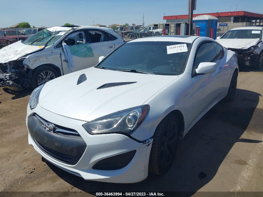 2013 HYUNDAI GENESIS  2.0T PREMIUM - KMHHT6KD8DU112889