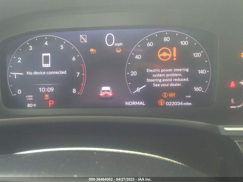 2022 HONDA CIVIC SEDAN TOURING - 2HGFE1F9XNH313567