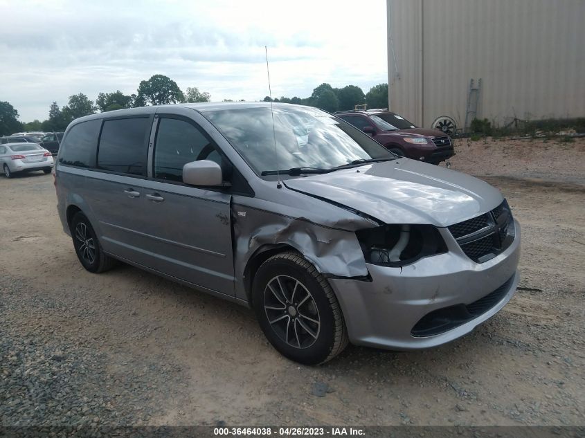 2014 DODGE GRAND CARAVAN SE 30TH ANNIVERSARY - 2C4RDGBGXER470340