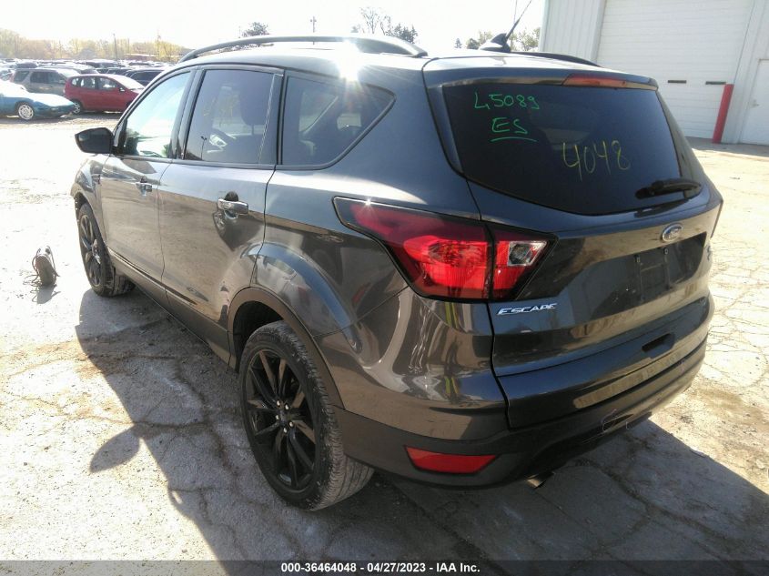 2019 FORD ESCAPE SE - 1FMCU9GD6KUB30399
