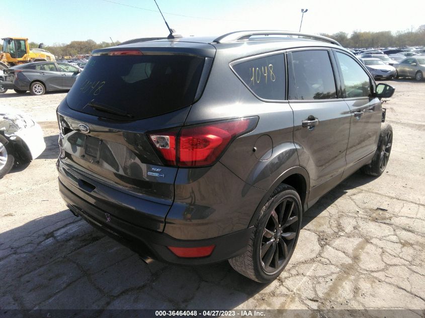 2019 FORD ESCAPE SE - 1FMCU9GD6KUB30399