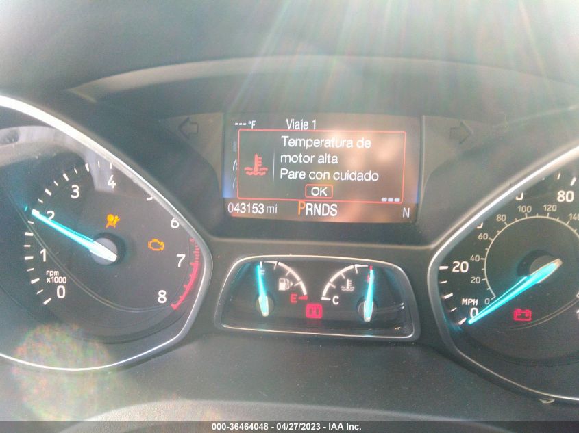 2019 FORD ESCAPE SE - 1FMCU9GD6KUB30399