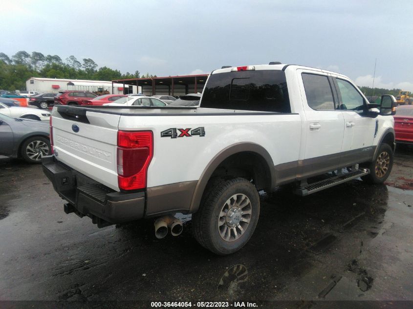 2021 FORD SUPER DUTY F-250 SRW XL/XLT/LARIAT - 1FT7W2BT2MED43627