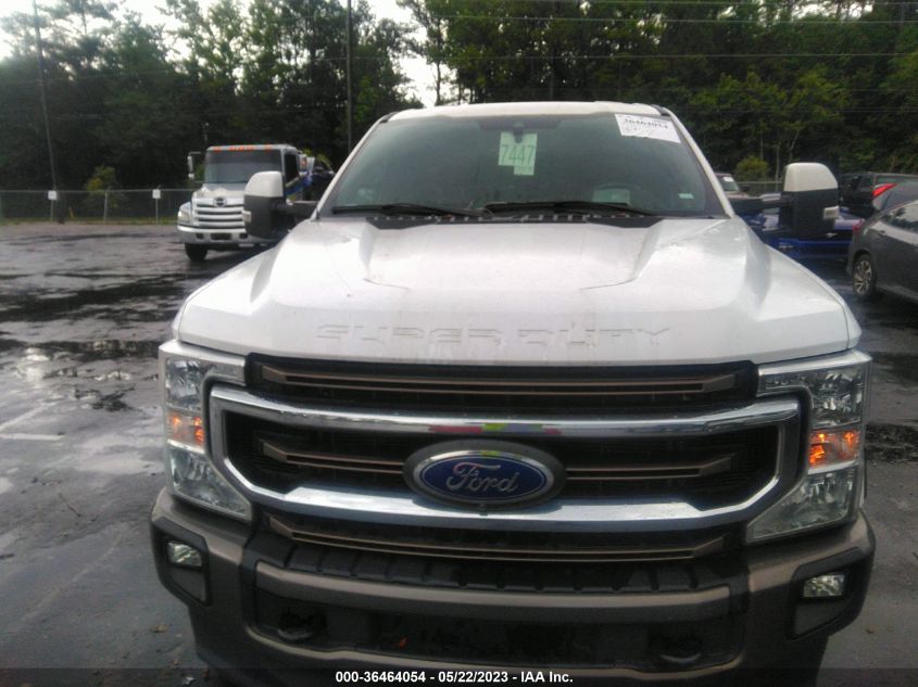 2021 FORD SUPER DUTY F-250 SRW XL/XLT/LARIAT - 1FT7W2BT2MED43627