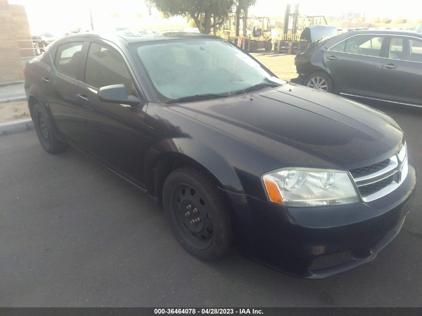 2014 DODGE AVENGER SE - 1C3CDZAB8EN216537