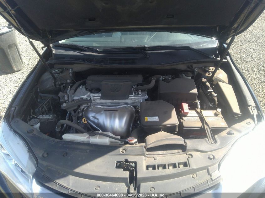 2016 TOYOTA CAMRY XLE/SE/LE/XSE - 4T4BF1FK0GR531919