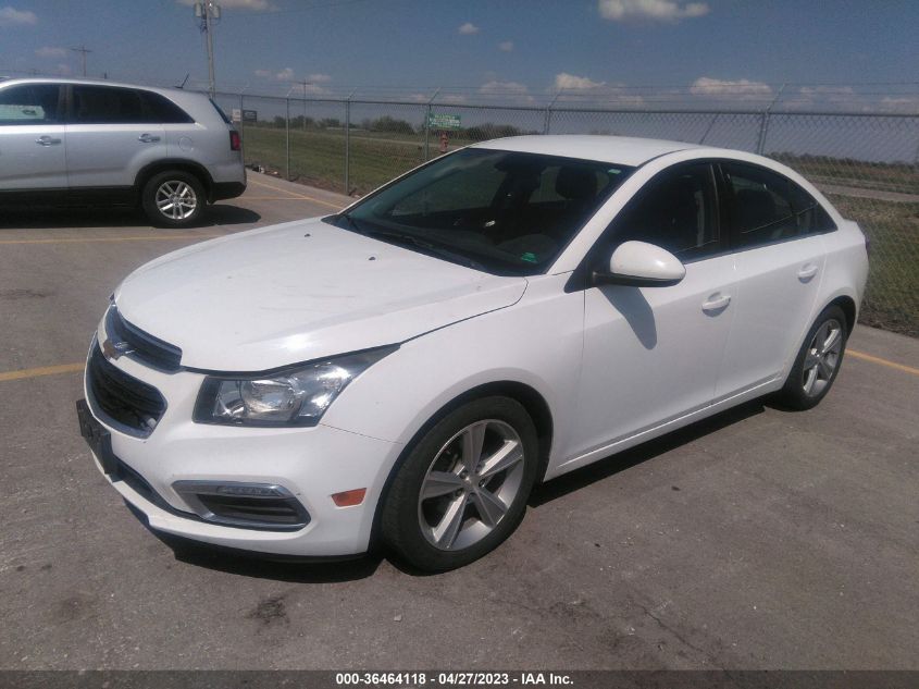 2015 CHEVROLET CRUZE LT - 1G1PE5SB5F7192617