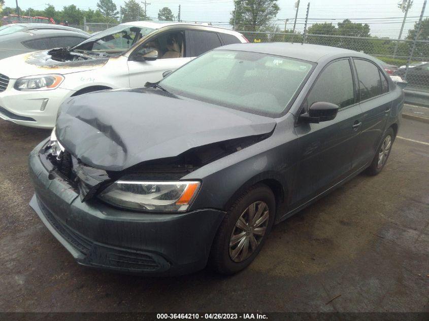 2014 VOLKSWAGEN JETTA SEDAN S - 3VW2K7AJ9EM309597